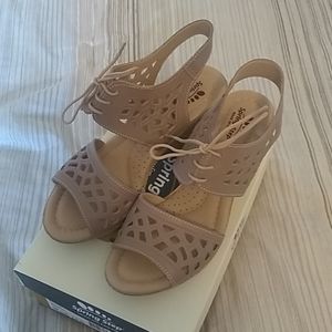 Spring Step Wedge Sandals